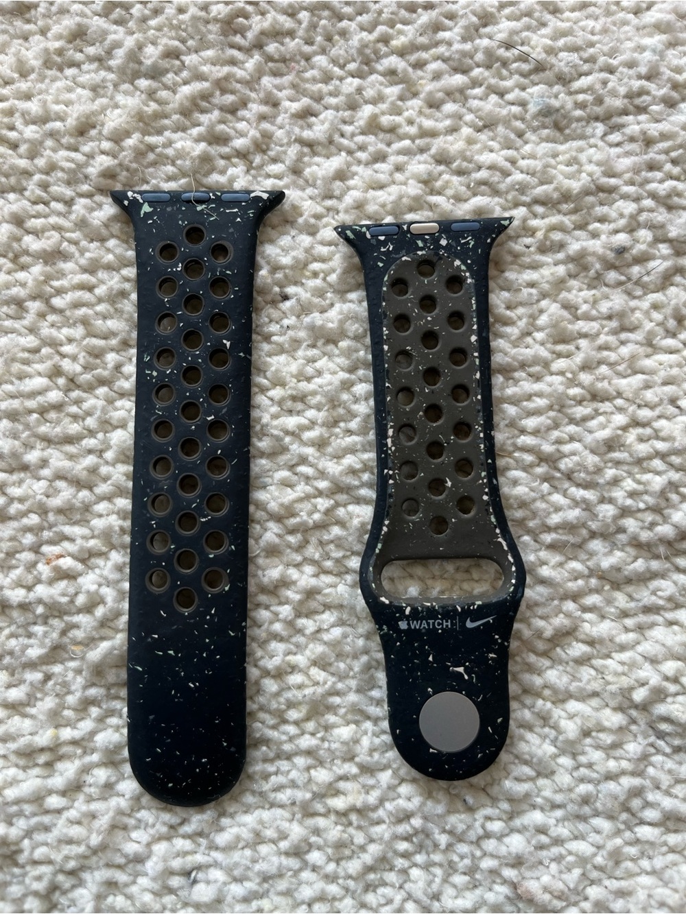 Nike Apple Watch S/M Dark Navy Sport Band with White Speckle